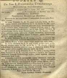 Dziennik Urzędowy Województwa Sandomierskiego, 1835, nr 8, dod. II