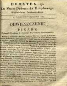 Dziennik Urzędowy Województwa Sandomierskiego, 1835, nr 10, dod. II