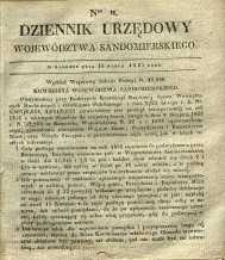 Dziennik Urzędowy Województwa Sandomierskiego, 1835, nr 11