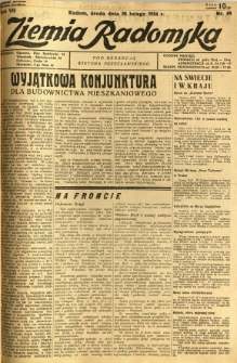 Ziemia Radomska, 1934, R. 7, nr 48