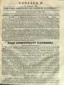 Dziennik Urzędowy Gubernii Radomskiej, 1862, nr 39, dod. II