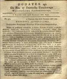 Dziennik Urzędowy Województwa Sandomierskiego, 1835, nr 17, dod. II