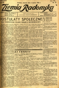 Ziemia Radomska, 1934, R. 7, nr 53