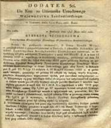 Dziennik Urzędowy Województwa Sandomierskiego, 1835, nr 20, dod. III