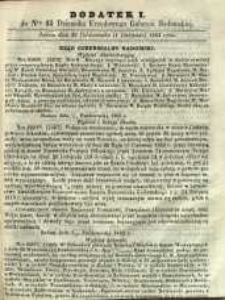 Dziennik Urzędowy Gubernii Radomskiej, 1862, nr 45, dod. I