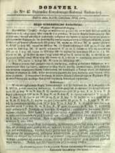 Dziennik Urzędowy Gubernii Radomskiej, 1862, nr 47, dod. I