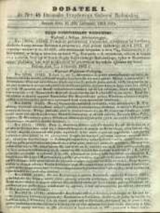 Dziennik Urzędowy Gubernii Radomskiej, 1862, nr 48, dod. I