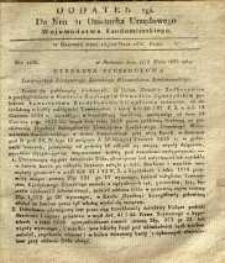 Dziennik Urzędowy Województwa Sandomierskiego, 1835, nr 21, dod. II