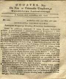 Dziennik Urzędowy Województwa Sandomierskiego, 1835, nr 21, dod. V