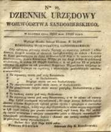 Dziennik Urzędowy Wojew&oacute;dztwa Sandomierskiego, 1835, nr 22