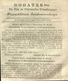 Dziennik Urzędowy Województwa Sandomierskiego, 1835, nr 22, dod. I