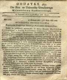Dziennik Urzędowy Województwa Sandomierskiego, 1835, nr 22, dod. IV
