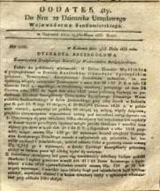 Dziennik Urzędowy Województwa Sandomierskiego, 1835, nr 22, dod. IV