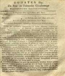 Dziennik Urzędowy Województwa Sandomierskiego, 1835, nr 22, dod. VI