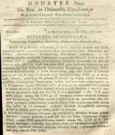 Dziennik Urzędowy Województwa Sandomierskiego, 1835, nr 22, dod. VIII