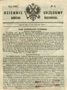 Dziennik Urzędowy Gubernii Radomskiej, 1863, nr 3