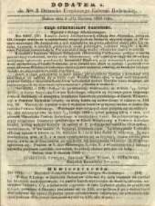 Dziennik Urzędowy Gubernii Radomskiej, 1863, nr 3, dod. I