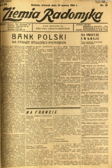 Ziemia Radomska, 1934, R. 7, nr 59