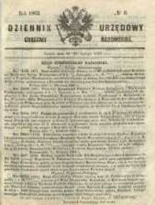 Dziennik Urzędowy Gubernii Radomskiej, 1863, nr 9