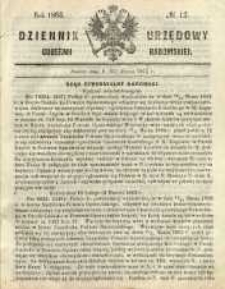 Dziennik Urzędowy Gubernii Radomskiej, 1863, nr 12