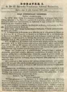 Dziennik Urzędowy Gubernii Radomskiej, 1863, nr 17, dod. I