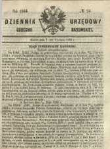 Dziennik Urzędowy Gubernii Radomskiej, 1863, nr 24