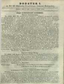 Dziennik Urzędowy Gubernii Radomskiej, 1863, nr 25, dod. I