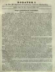 Dziennik Urzędowy Gubernii Radomskiej, 1863, nr 26, dod. I