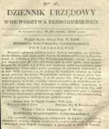 Dziennik Urzędowy Województwa Sandomierskiego, 1835, nr 26