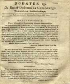 Dziennik Urzędowy Województwa Sandomierskiego, 1835, nr 28, dod. II