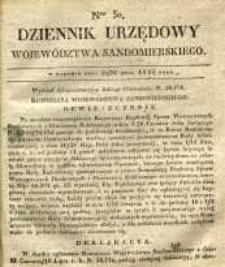 Dziennik Urzędowy Województwa Sandomierskiego, 1835, nr 30
