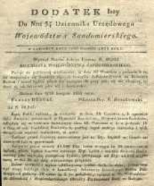Dziennik Urzędowy Województwa Sandomierskiego, 1835, nr 34, dod. I