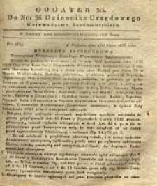 Dziennik Urzędowy Województwa Sandomierskiego, 1835, nr 36, dod. III