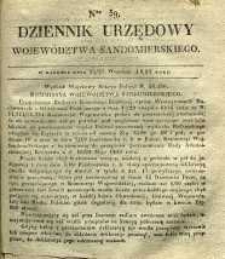 Dziennik Urzędowy Województwa Sandomierskiego, 1835, nr 39