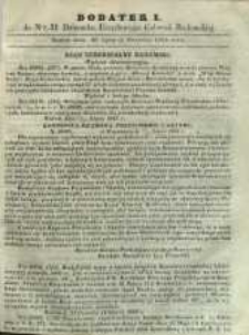 Dziennik Urzędowy Gubernii Radomskiej, 1863, nr 31, dod. I