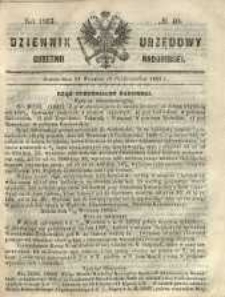 Dziennik Urzędowy Gubernii Radomskiej, 1863, nr 40