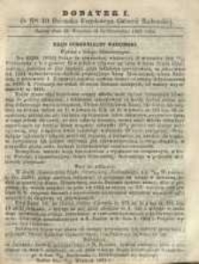 Dziennik Urzędowy Gubernii Radomskiej, 1863, nr 40, dod. I