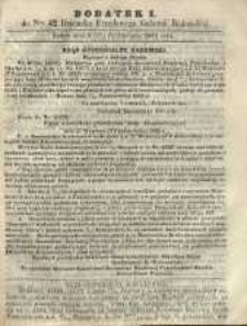 Dziennik Urzędowy Gubernii Radomskiej, 1863, nr 42, dod. I