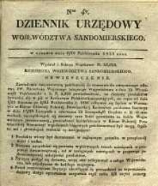 Dziennik Urzędowy Województwa Sandomierskiego, 1835, nr 42