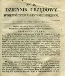 Dziennik Urzędowy Województwa Sandomierskiego, 1835, nr 47