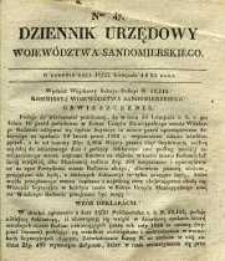 Dziennik Urzędowy Województwa Sandomierskiego, 1835, nr 47
