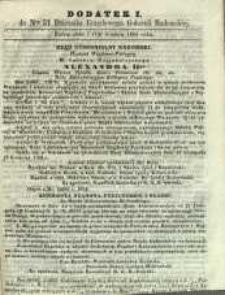 Dziennik Urzędowy Gubernii Radomskiej, 1863, nr 51, dod. I