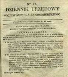 Dziennik Urzędowy Województwa Sandomierskiego, 1835, nr 52