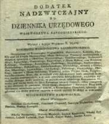 Dziennik Urzędowy Województwa Sandomierskiego, 1835, nr 52, dod. nadzwyczajny