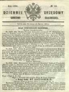 Dziennik Urzędowy Gubernii Radomskiej, 1864, nr 10