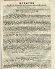 Dziennik Urzędowy Gubernii Radomskiej, 1864, nr 31, dod.
