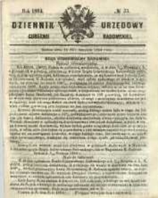 Dziennik Urzędowy Gubernii Radomskiej, 1864, nr 35