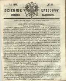 Dziennik Urzędowy Gubernii Radomskiej, 1864, nr 36