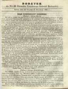 Dziennik Urzędowy Gubernii Radomskiej, 1864, nr 36, dod.