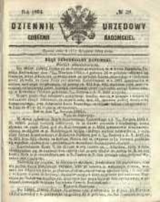Dziennik Urzędowy Gubernii Radomskiej, 1864, nr 38